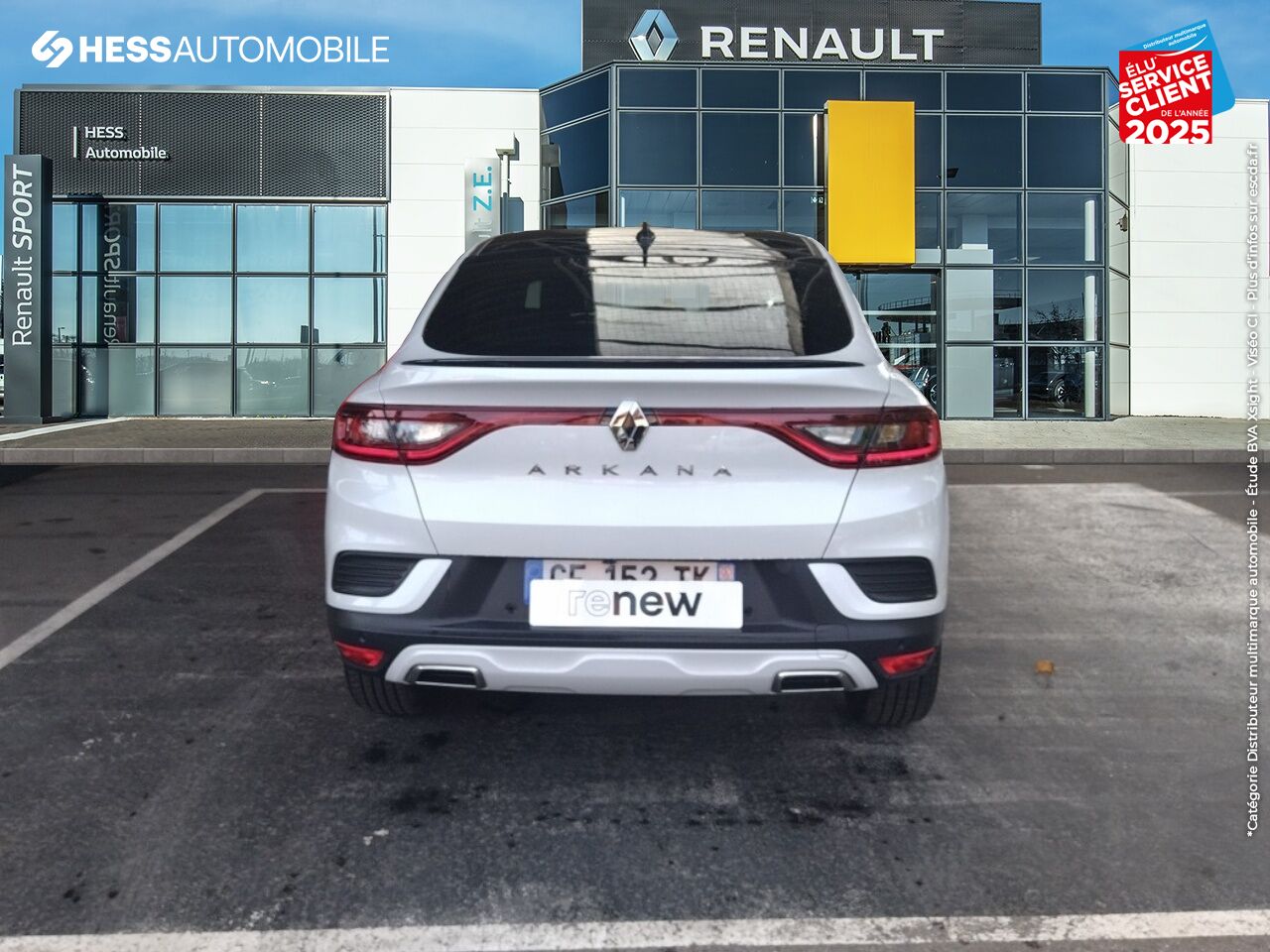 Véhicule d'occasion RENAULT ARKANA 1.3 TCE 140CH FAP RS LINE EDC -21B chez Dacia Belfort