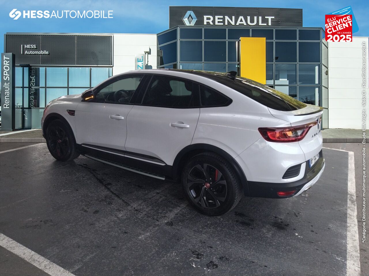 Véhicule d'occasion RENAULT ARKANA 1.3 TCE 140CH FAP RS LINE EDC -21B chez Dacia Belfort