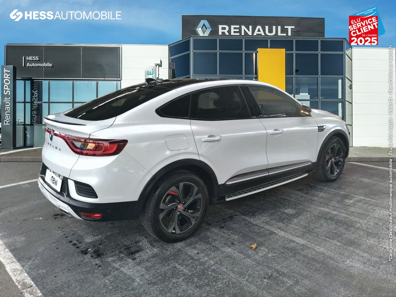Véhicule d'occasion RENAULT ARKANA 1.3 TCE 140CH FAP RS LINE EDC -21B chez Dacia Belfort