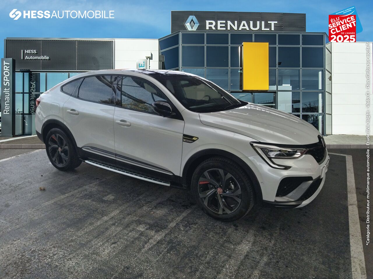 Véhicule d'occasion RENAULT ARKANA 1.3 TCE 140CH FAP RS LINE EDC -21B chez Dacia Belfort