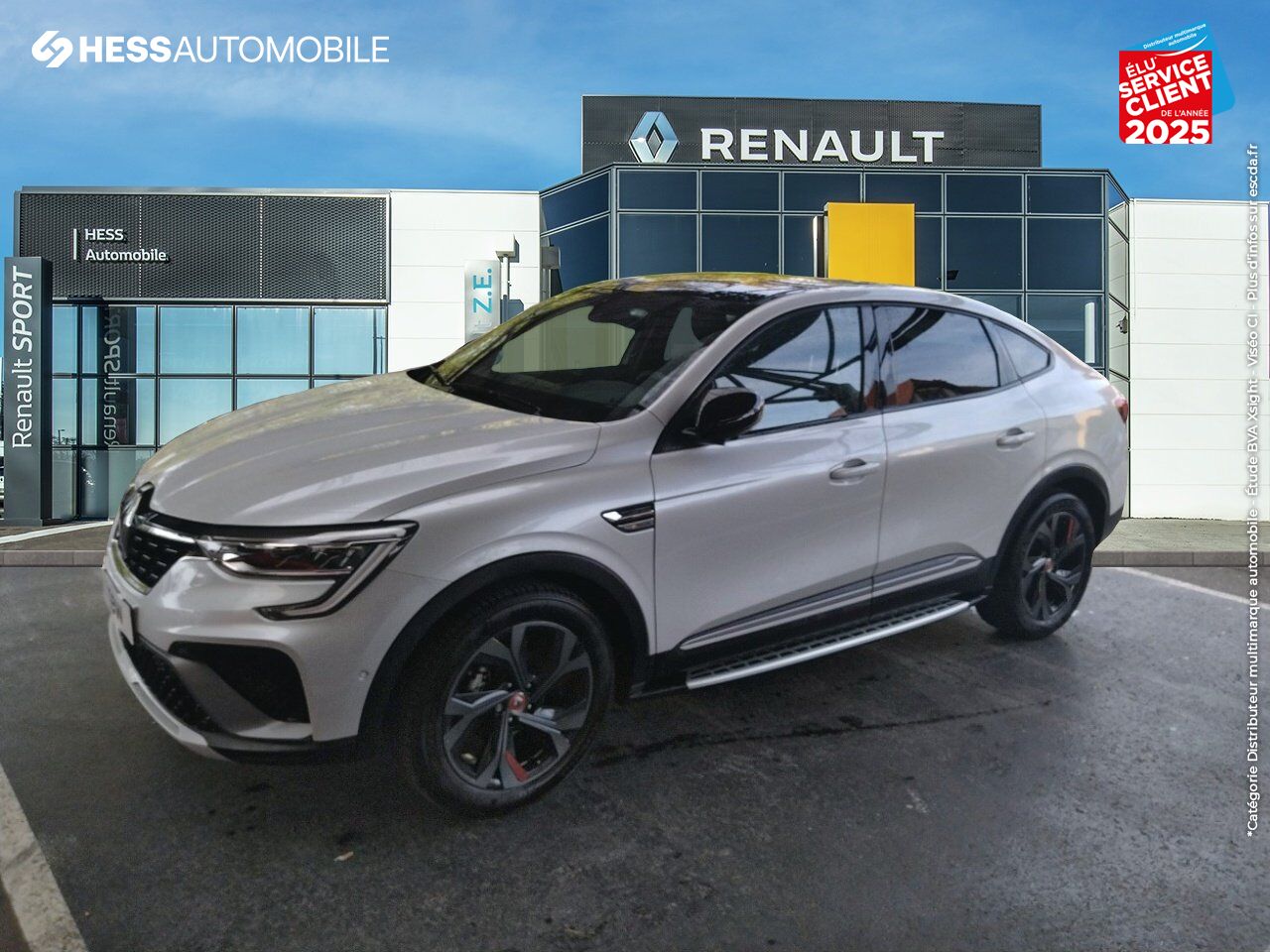 Véhicule d'occasion RENAULT ARKANA 1.3 TCE 140CH FAP RS LINE EDC -21B chez Dacia Belfort