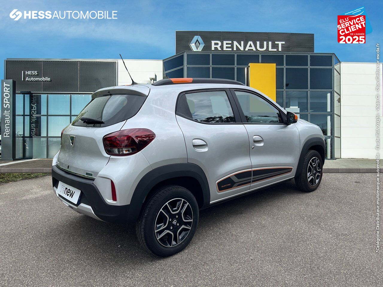 Véhicule d'occasion DACIA SPRING CONFORT PLUS - ACHAT INTEGRAL chez Renault Saint-Louis