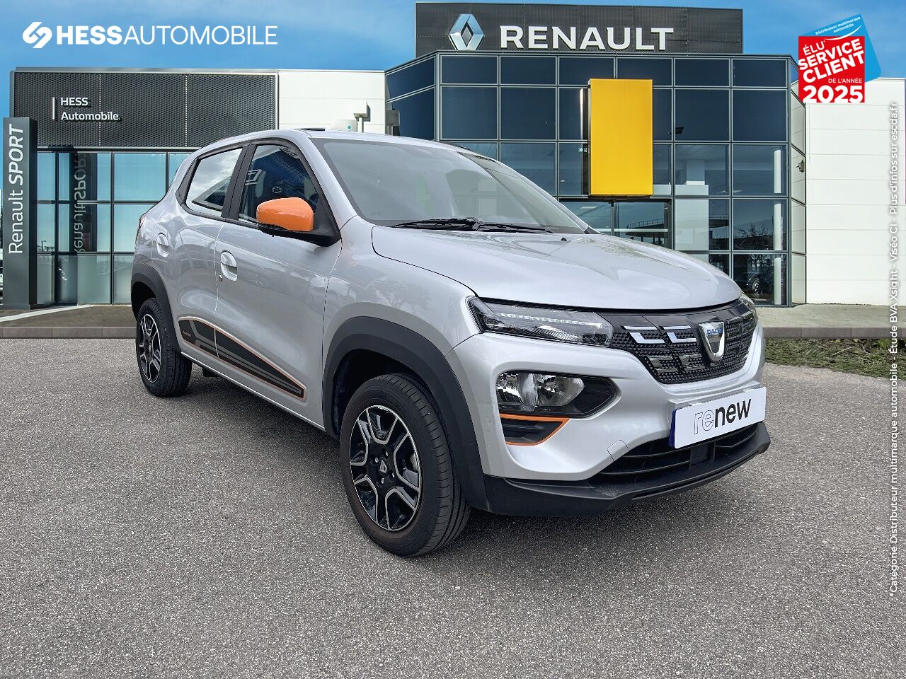 Véhicule d'occasion DACIA SPRING CONFORT PLUS - ACHAT INTEGRAL chez Renault Saint-Louis