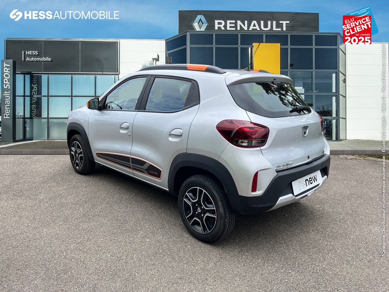 Véhicule d'occasion DACIA SPRING CONFORT PLUS - ACHAT INTEGRAL chez Renault Saint-Louis