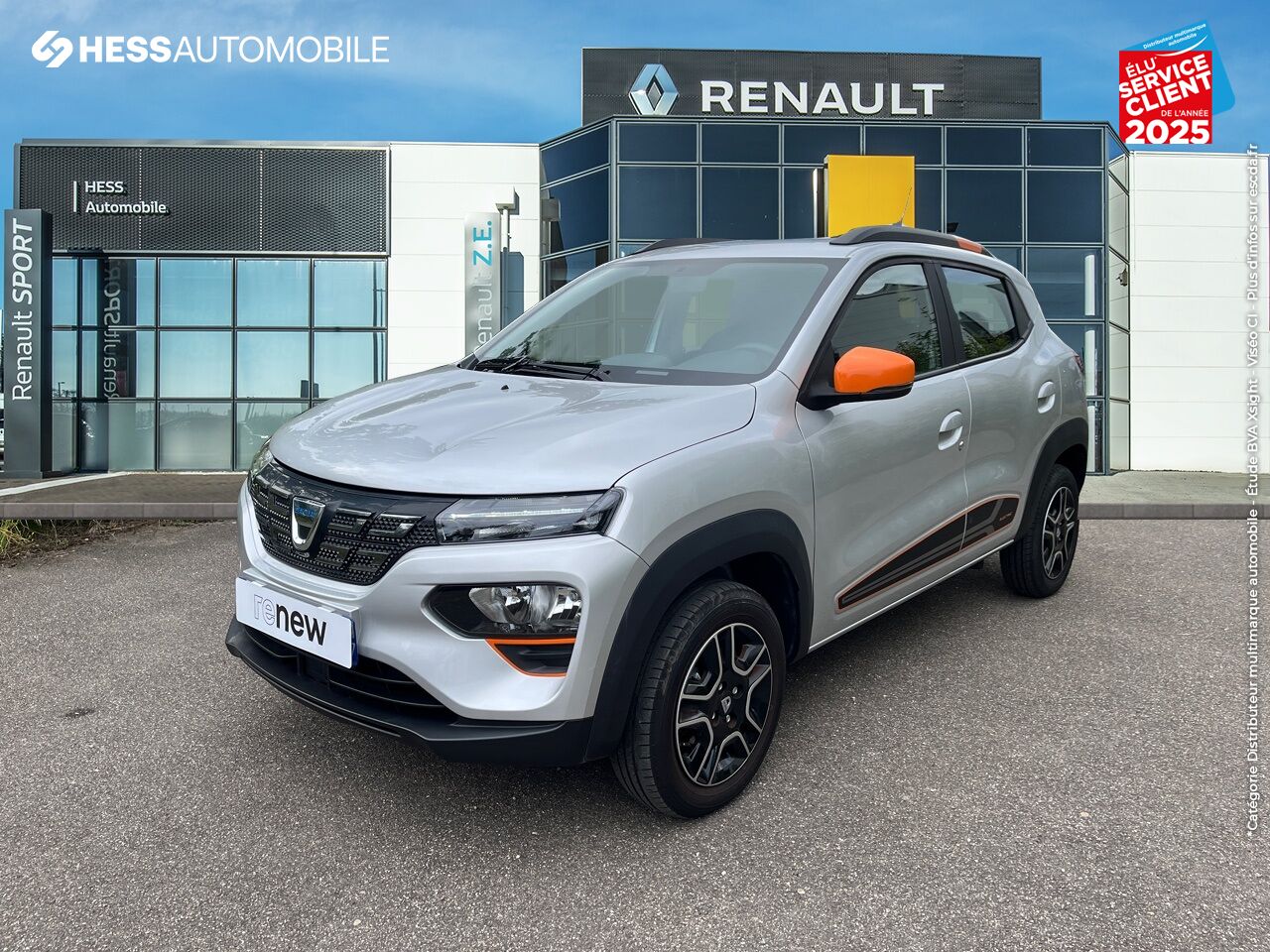 Véhicule d'occasion DACIA SPRING CONFORT PLUS - ACHAT INTEGRAL chez Renault Saint-Louis