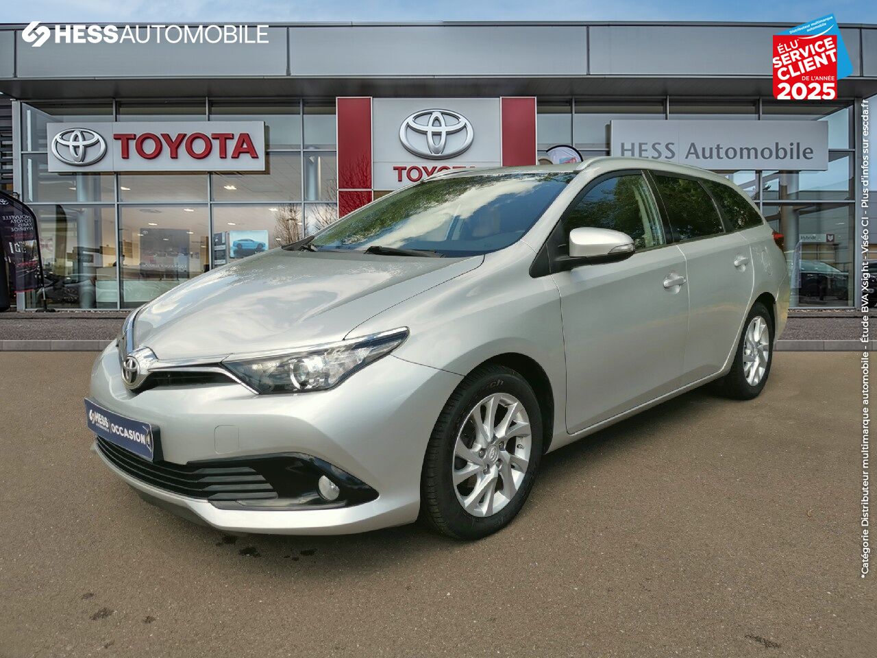 Véhicule d'occasion TOYOTA AURIS TOURING SPORTS 112 D-4D DYNAMIC GPS CAMERA chez Toyota Belfort