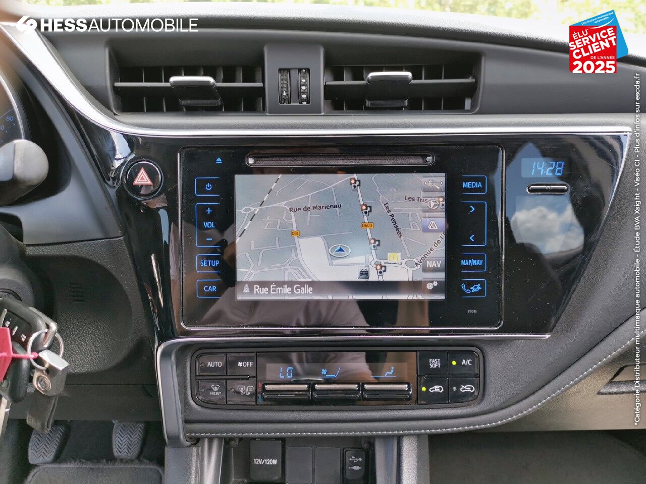 Véhicule d'occasion TOYOTA AURIS TOURING SPORTS 112 D-4D DYNAMIC GPS CAMERA chez Toyota Belfort