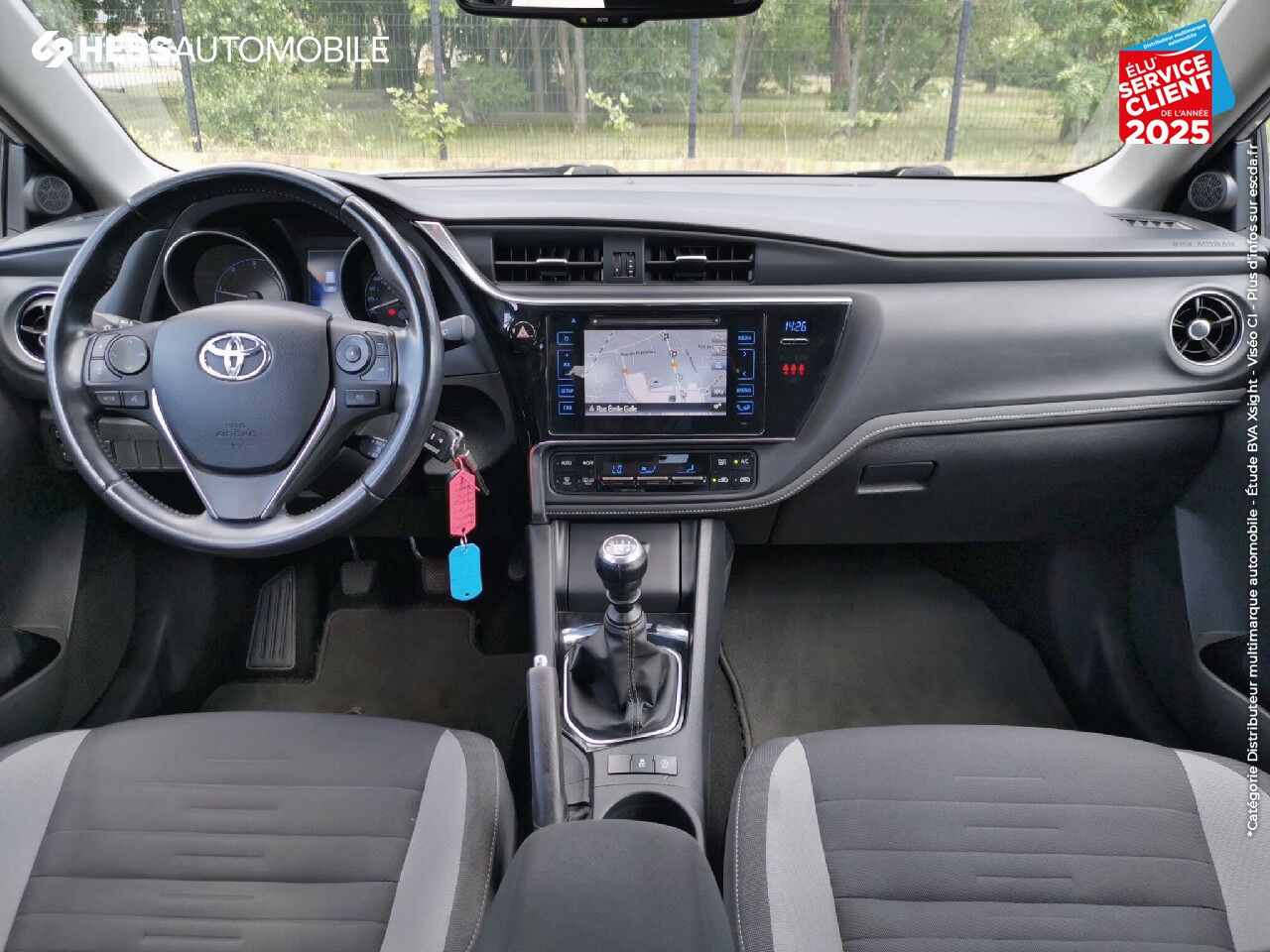 Véhicule d'occasion TOYOTA AURIS TOURING SPORTS 112 D-4D DYNAMIC GPS CAMERA chez Toyota Belfort