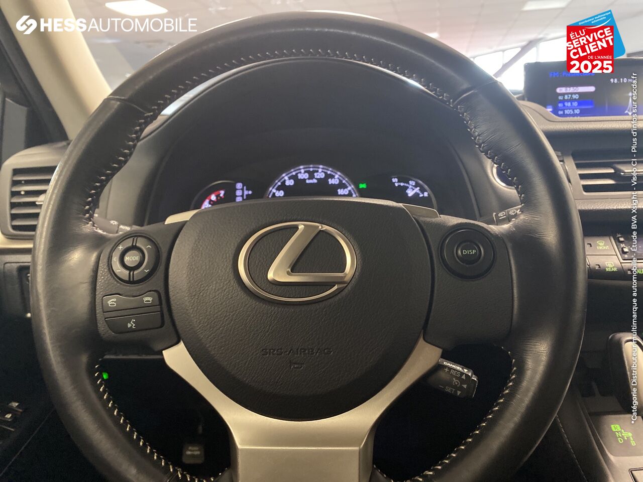 Véhicule d'occasion LEXUS CT 200H PACK GPS RADAR AR chez Lexus Strasbourg