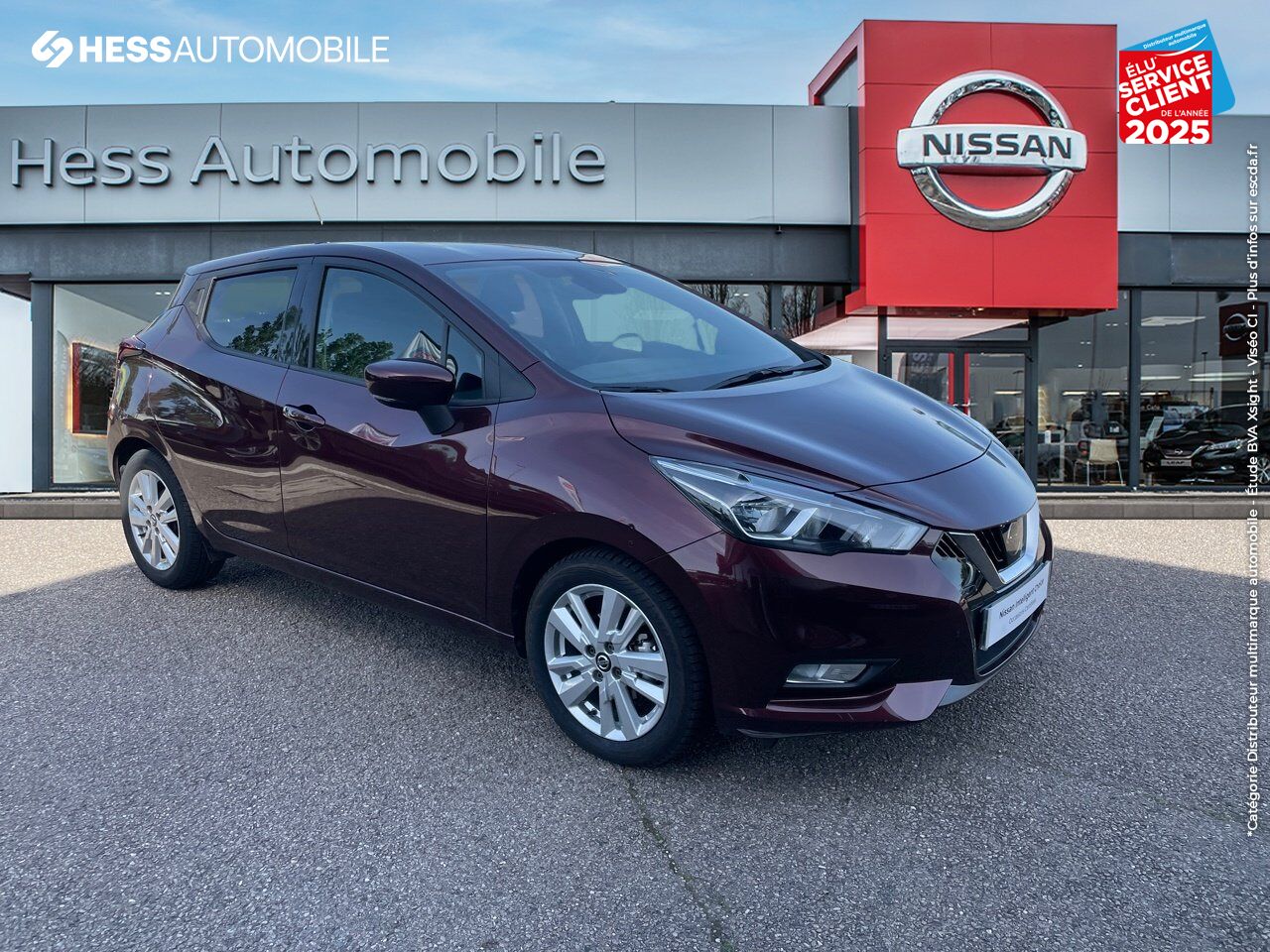 Véhicule d'occasion NISSAN MICRA 1.0 IG-T 100CH N-CONNECTA 2020 GPS CAMERA CARPLAY chez Nissan Juke occasion