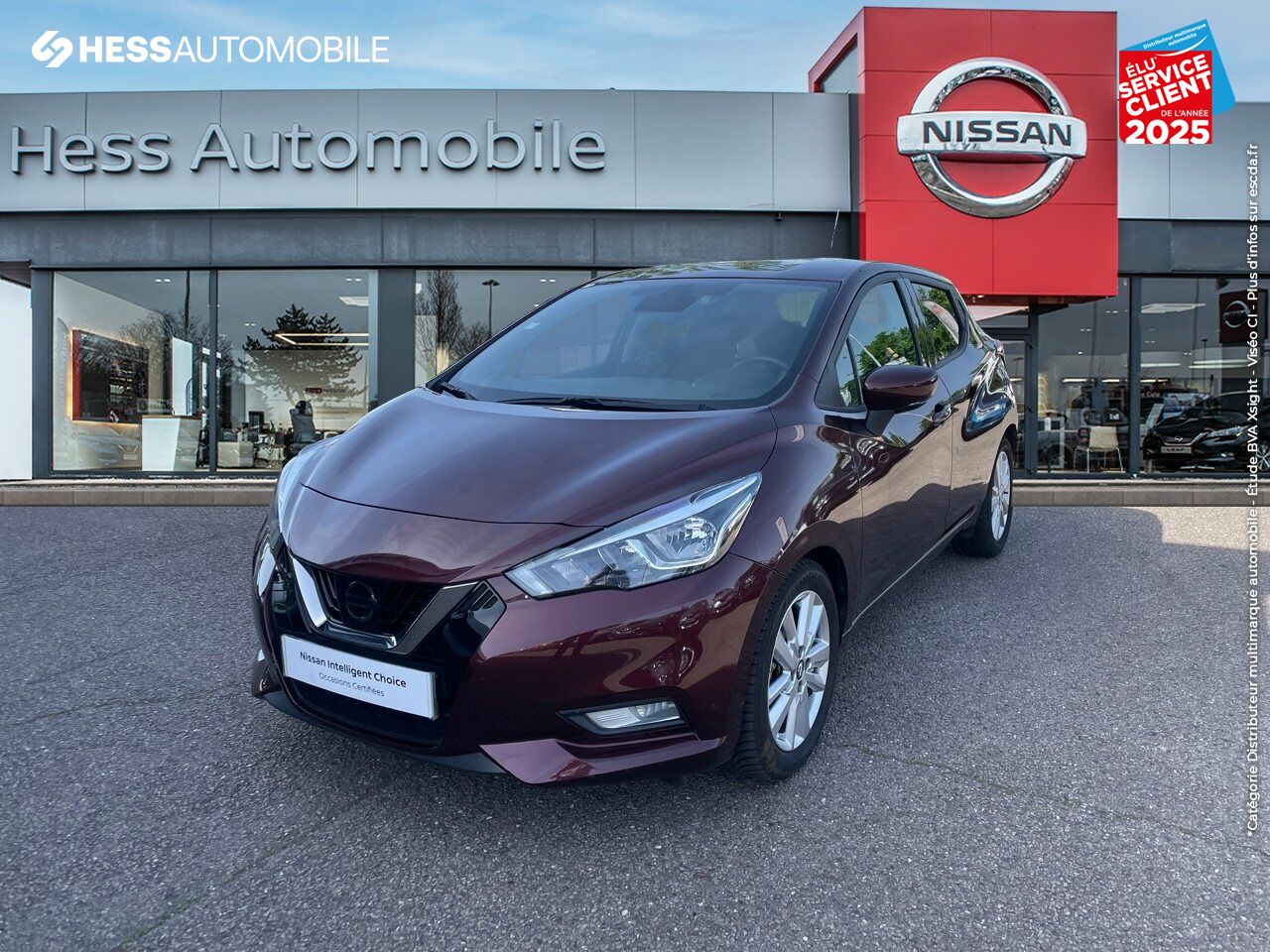 Véhicule d'occasion NISSAN MICRA 1.0 IG-T 100CH N-CONNECTA 2020 GPS CAMERA CARPLAY chez Nissan Juke occasion