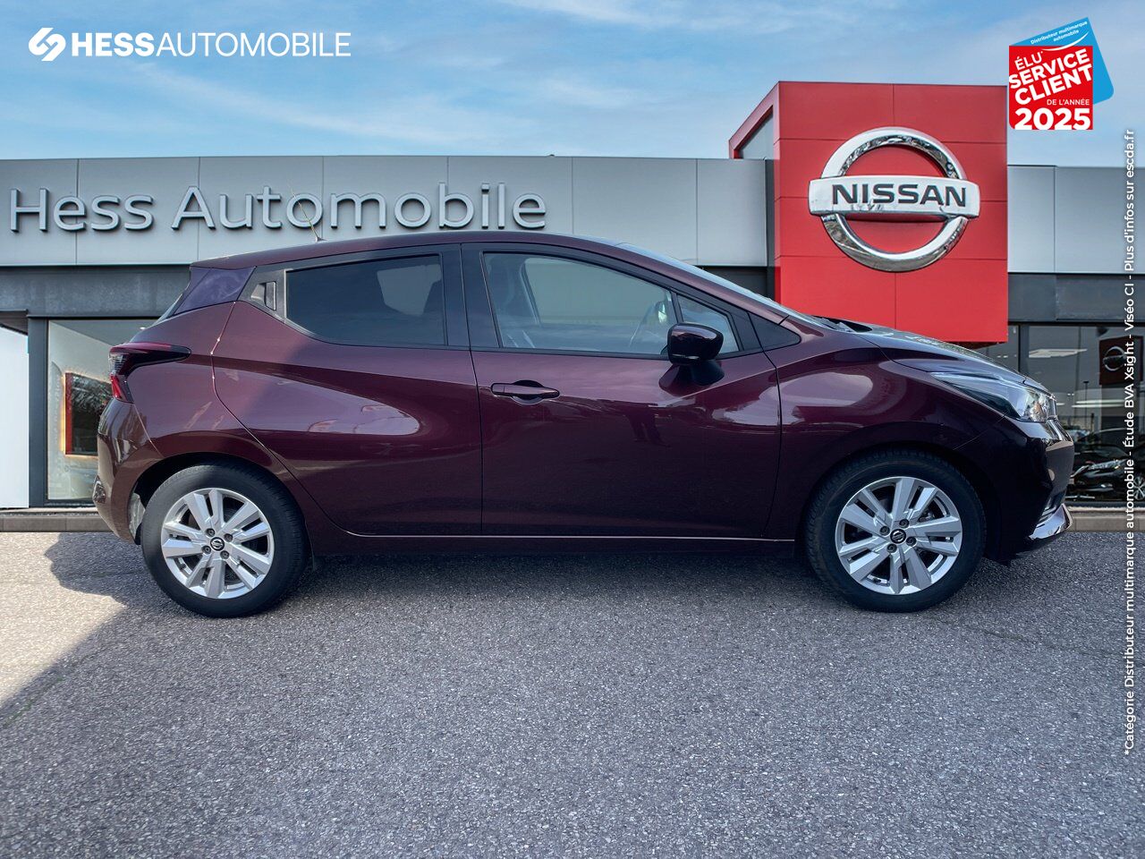 Véhicule d'occasion NISSAN MICRA 1.0 IG-T 100CH N-CONNECTA 2020 GPS CAMERA CARPLAY chez Nissan Juke occasion