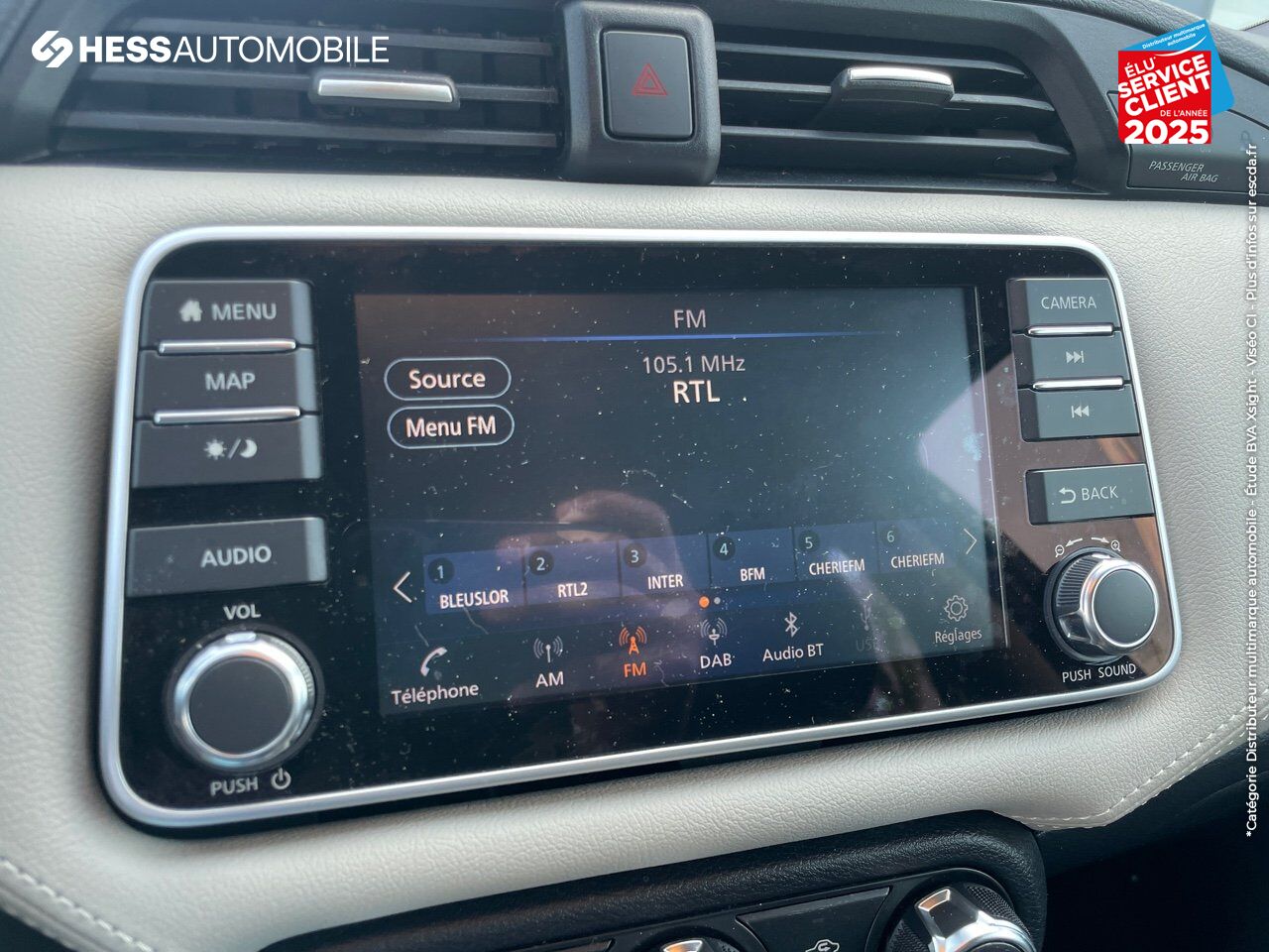 Véhicule d'occasion NISSAN MICRA 1.0 IG-T 100CH N-CONNECTA 2020 GPS CAMERA CARPLAY chez Nissan Juke occasion