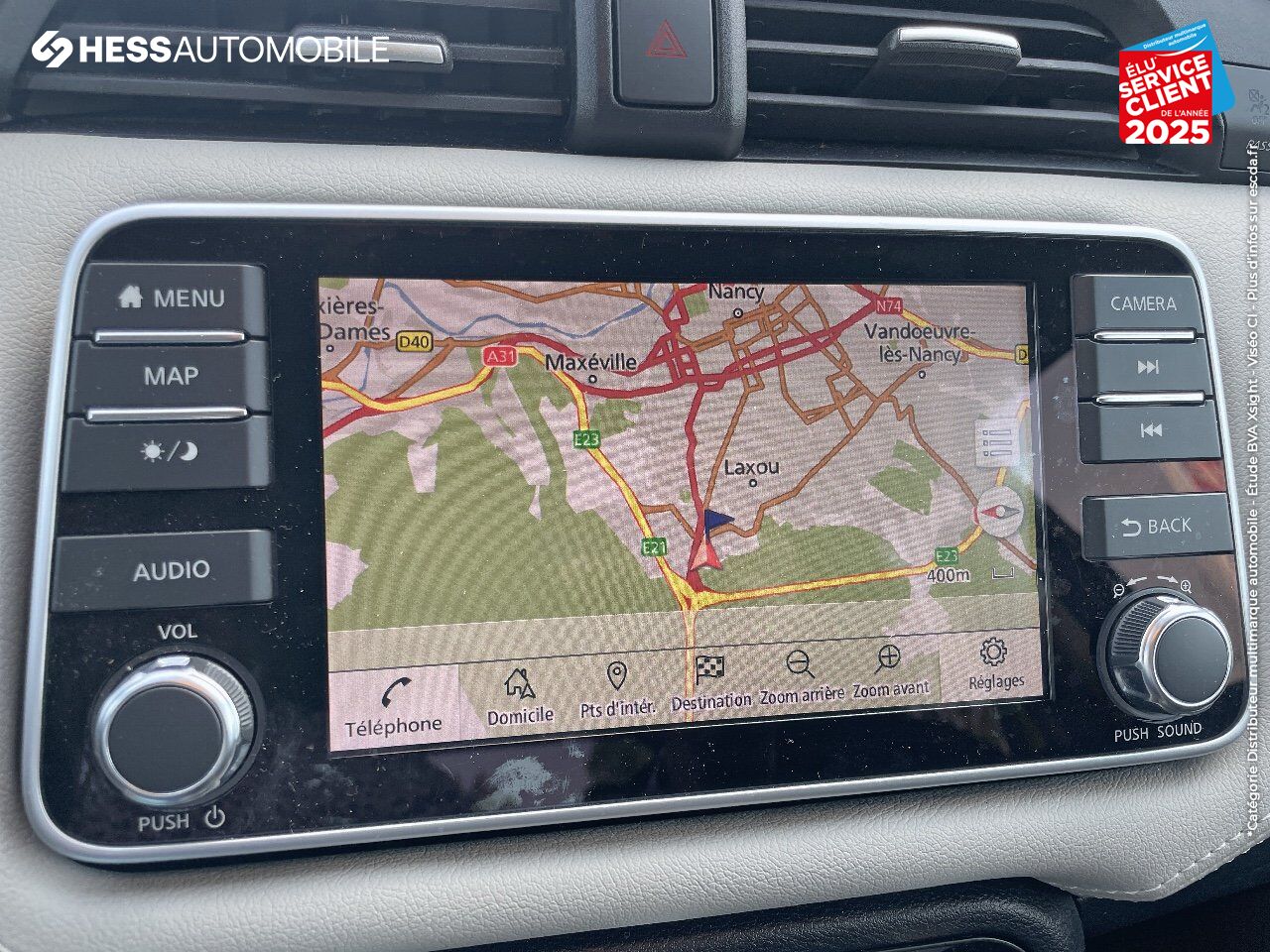 Véhicule d'occasion NISSAN MICRA 1.0 IG-T 100CH N-CONNECTA 2020 GPS CAMERA CARPLAY chez Nissan Juke occasion