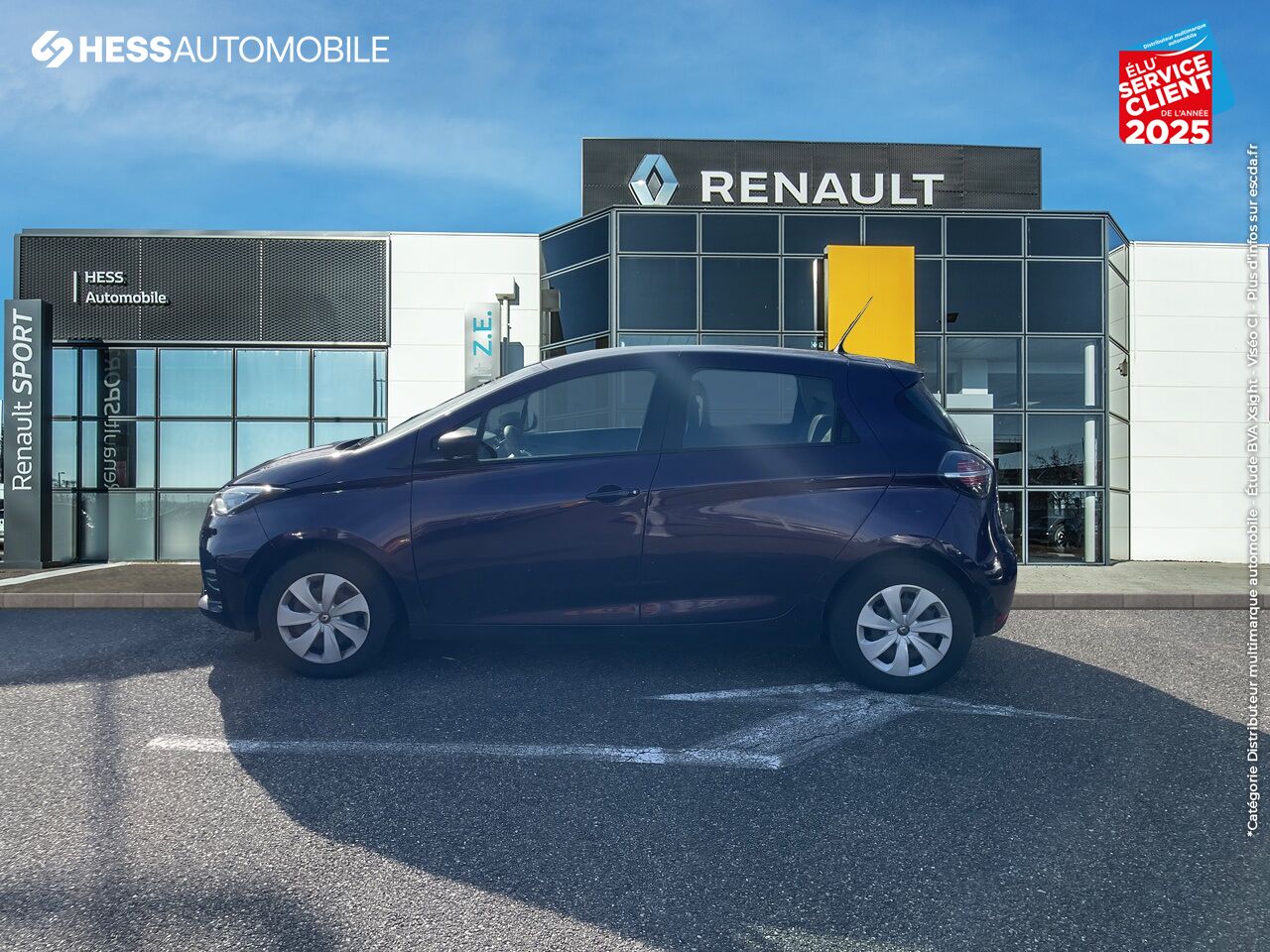 Véhicule d'occasion RENAULT ZOE E-TECH EQUILIBRE CHARGE NORMALE R110 ACHAT INTEGRAL - 22 chez Renault Colmar