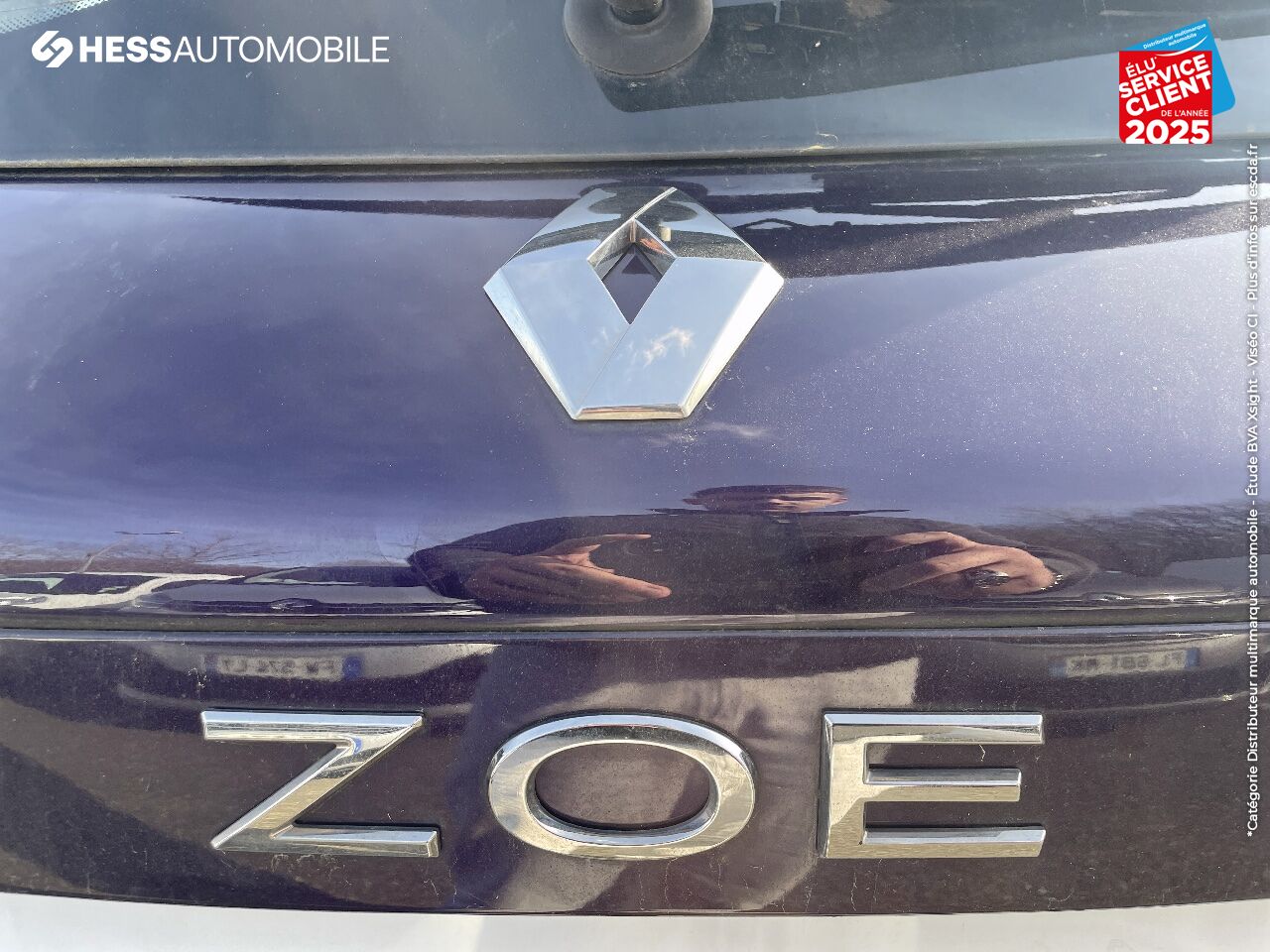 Véhicule d'occasion RENAULT ZOE E-TECH EQUILIBRE CHARGE NORMALE R110 ACHAT INTEGRAL - 22 chez Renault Colmar