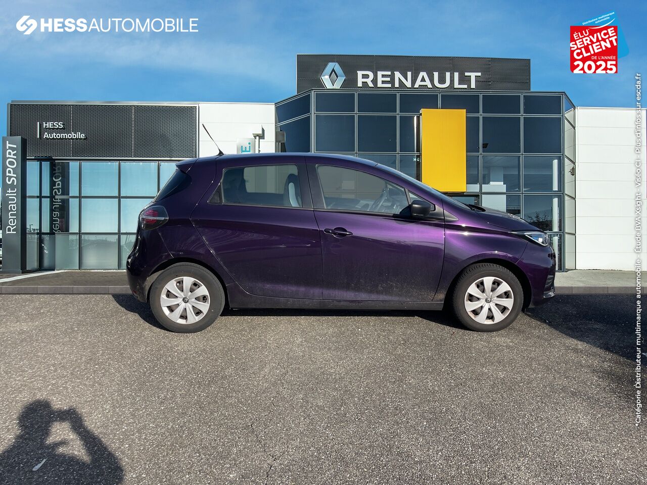 Véhicule d'occasion RENAULT ZOE E-TECH EQUILIBRE CHARGE NORMALE R110 ACHAT INTEGRAL - 22 chez Renault Colmar