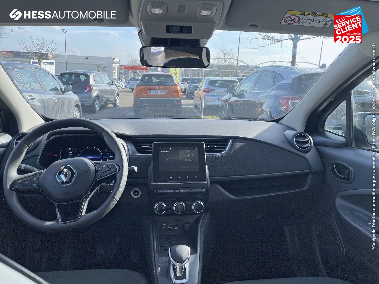 Véhicule d'occasion RENAULT ZOE E-TECH EQUILIBRE CHARGE NORMALE R110 ACHAT INTEGRAL - 22 chez Renault Colmar