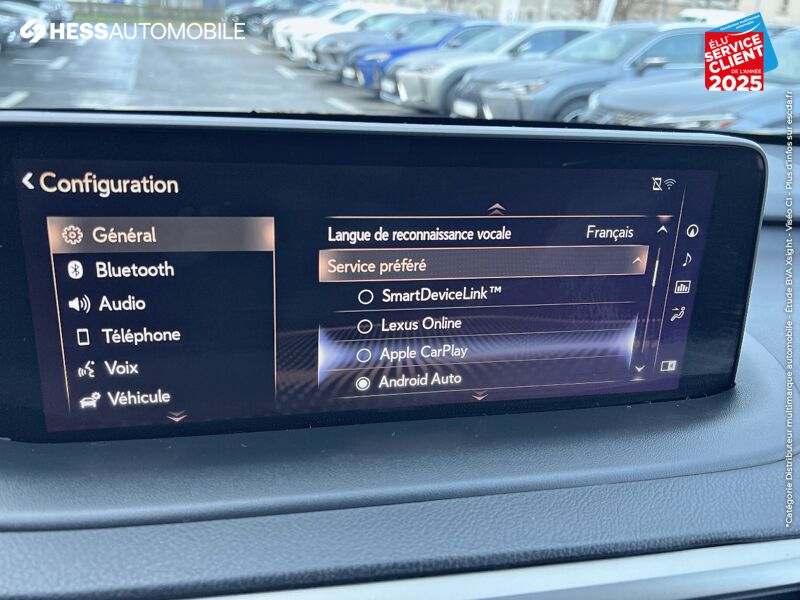 Véhicule d'occasion LEXUS RX 450H 4WD F SPORT EXECUTIVE EURO6D-T 15CV chez Lexus Metz