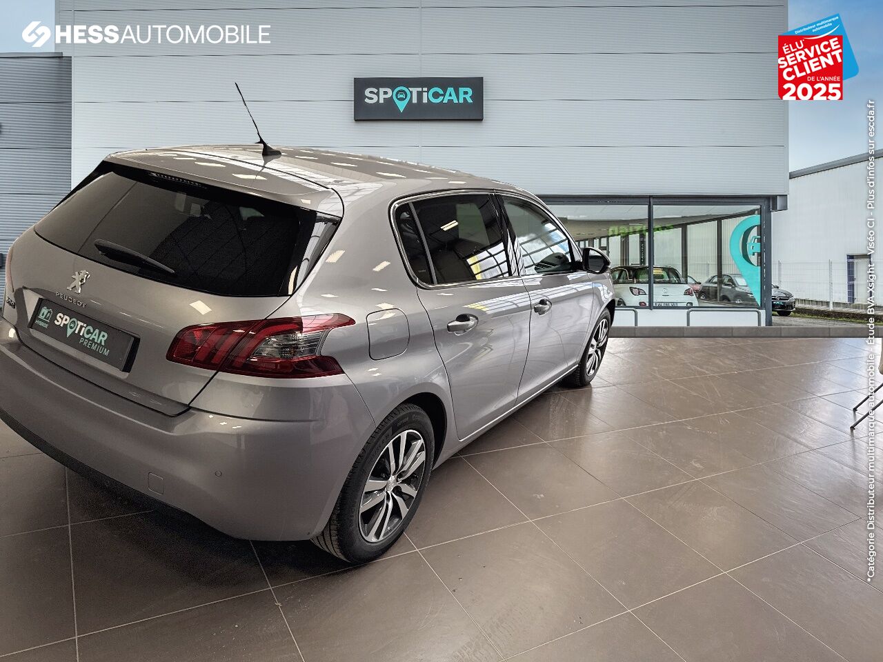 Véhicule d'occasion PEUGEOT 308 1.2 PURETECH 130CH E6.3 S/S ALLURE BUSINESS GPS chez Renault Colmar