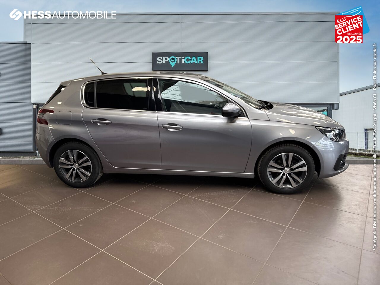 Véhicule d'occasion PEUGEOT 308 1.2 PURETECH 130CH E6.3 S/S ALLURE BUSINESS GPS chez Renault Colmar