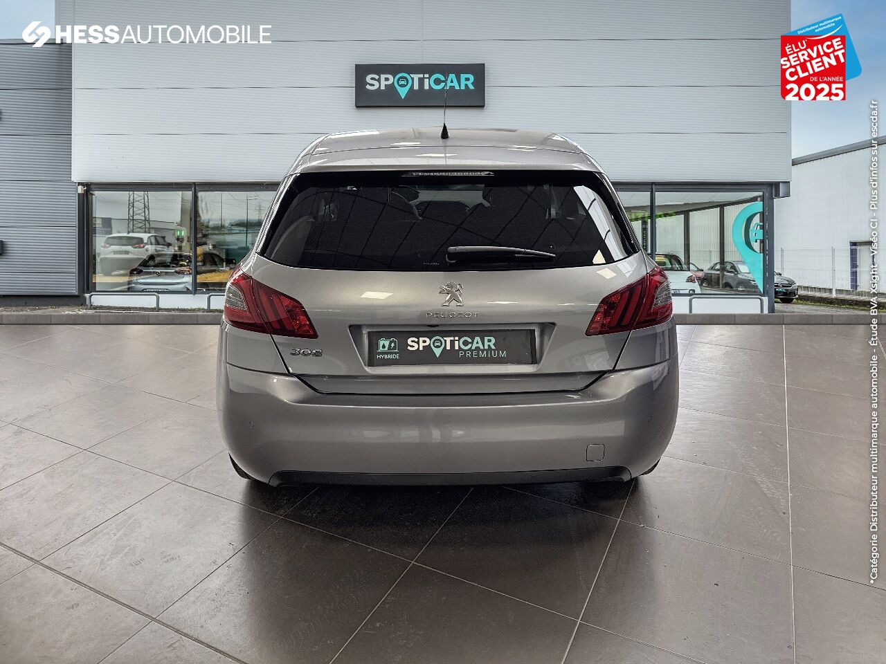 Véhicule d'occasion PEUGEOT 308 1.2 PURETECH 130CH E6.3 S/S ALLURE BUSINESS GPS chez Renault Colmar