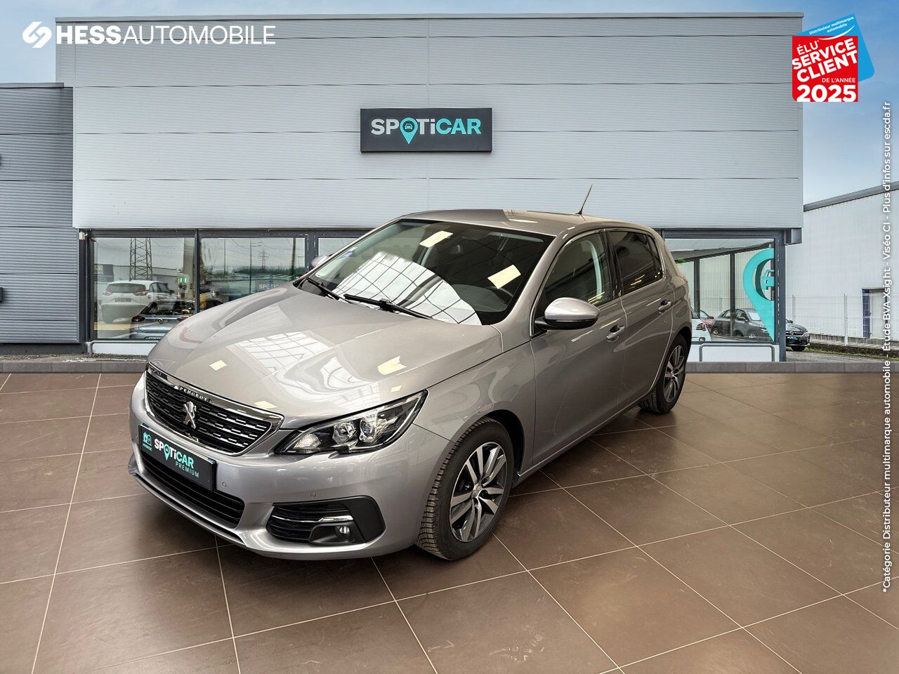 Véhicule d'occasion PEUGEOT 308 1.2 PURETECH 130CH E6.3 S/S ALLURE BUSINESS GPS chez Renault Colmar