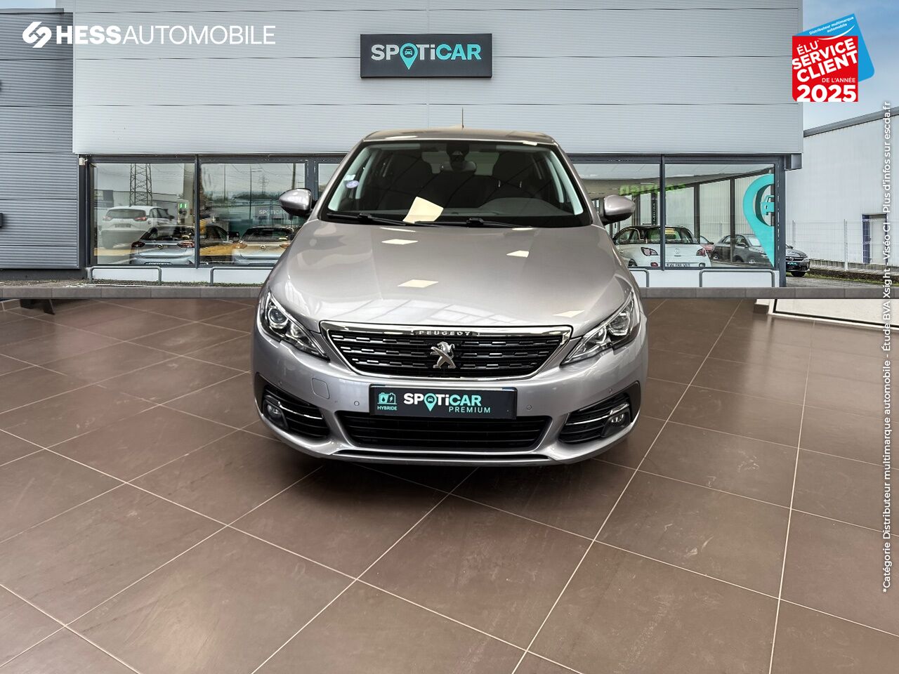 Véhicule d'occasion PEUGEOT 308 1.2 PURETECH 130CH E6.3 S/S ALLURE BUSINESS GPS chez Renault Colmar