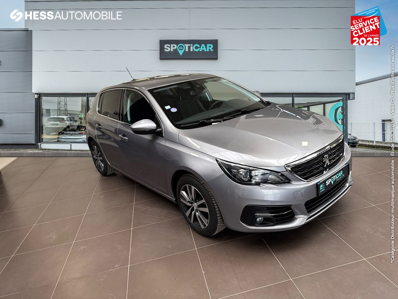 Véhicule d'occasion PEUGEOT 308 1.2 PURETECH 130CH E6.3 S/S ALLURE BUSINESS GPS chez Renault Colmar