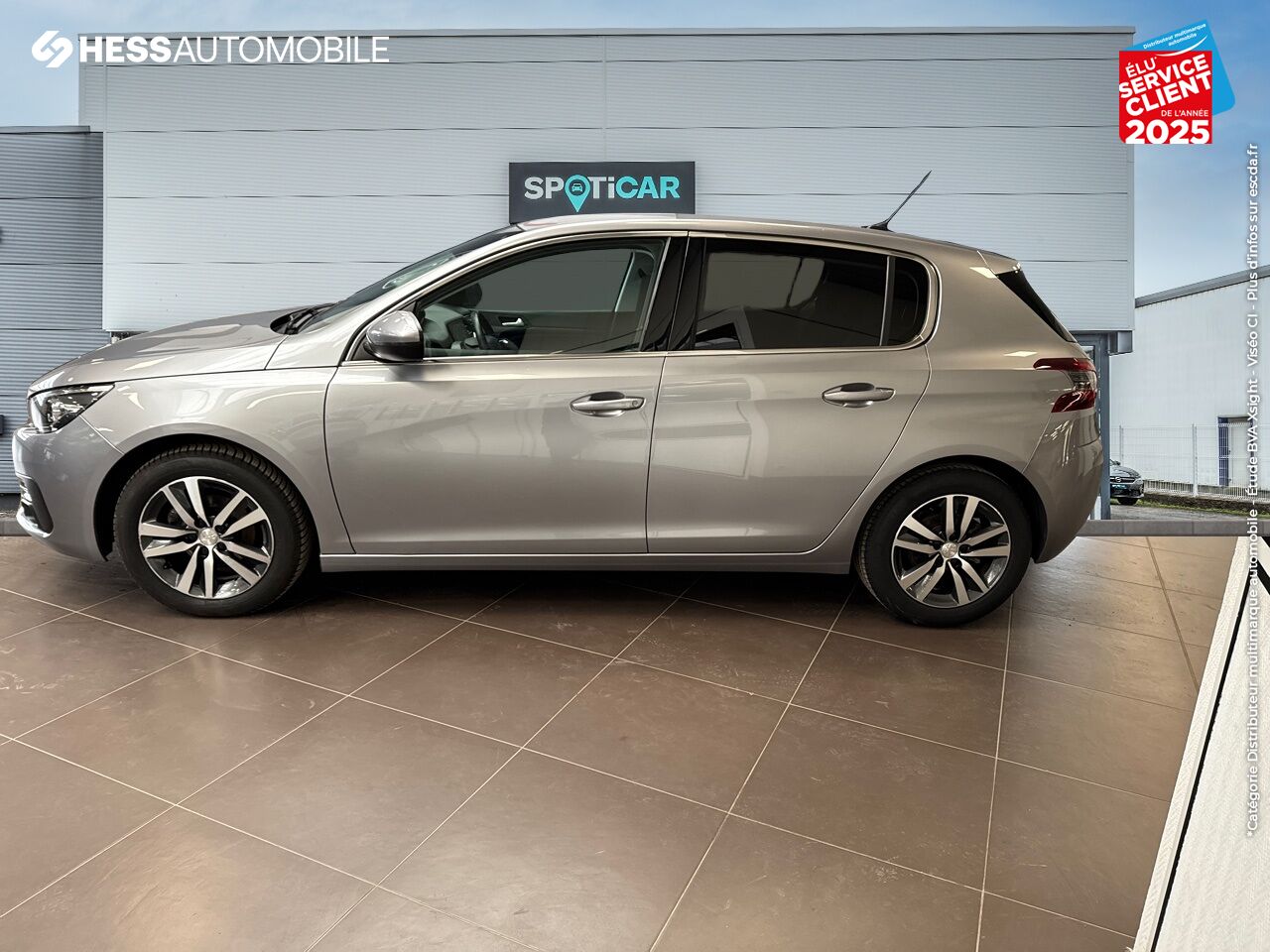 Véhicule d'occasion PEUGEOT 308 1.2 PURETECH 130CH E6.3 S/S ALLURE BUSINESS GPS chez Renault Colmar