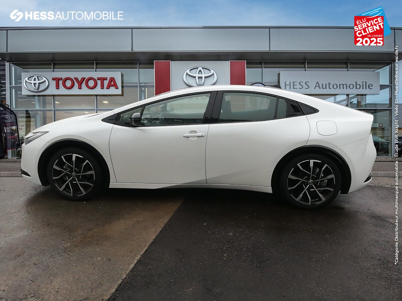 Véhicule d'occasion TOYOTA PRIUS RECHARGEABLE 2.0 HYBRIDE RECHARGEABLE 223CH DESIGN chez Toyota Thionville