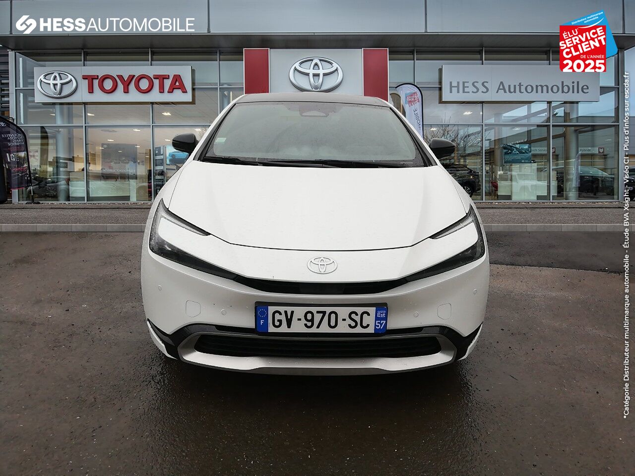 Véhicule d'occasion TOYOTA PRIUS RECHARGEABLE 2.0 HYBRIDE RECHARGEABLE 223CH DESIGN chez Toyota Thionville