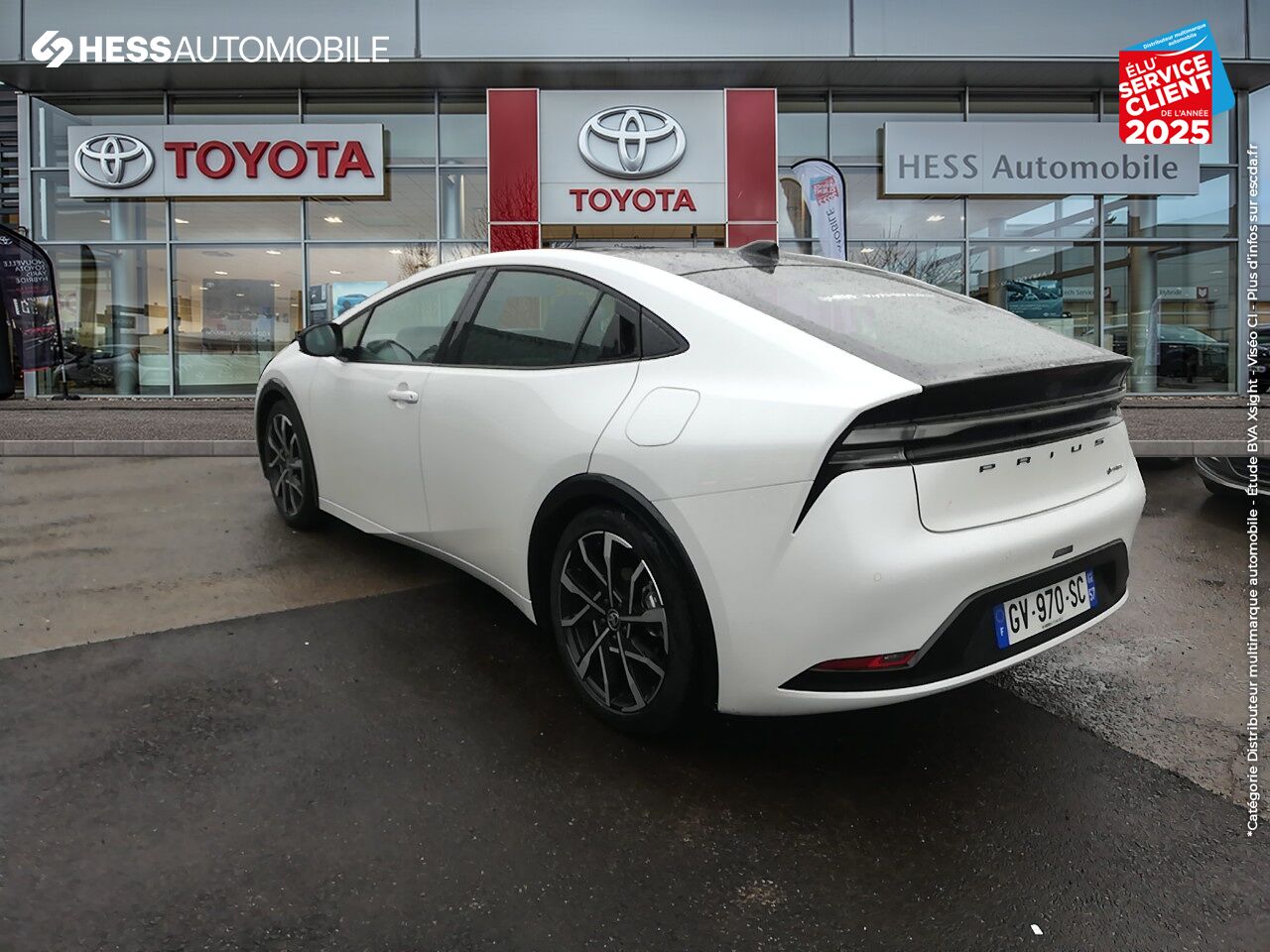 Véhicule d'occasion TOYOTA PRIUS RECHARGEABLE 2.0 HYBRIDE RECHARGEABLE 223CH DESIGN chez Toyota Thionville