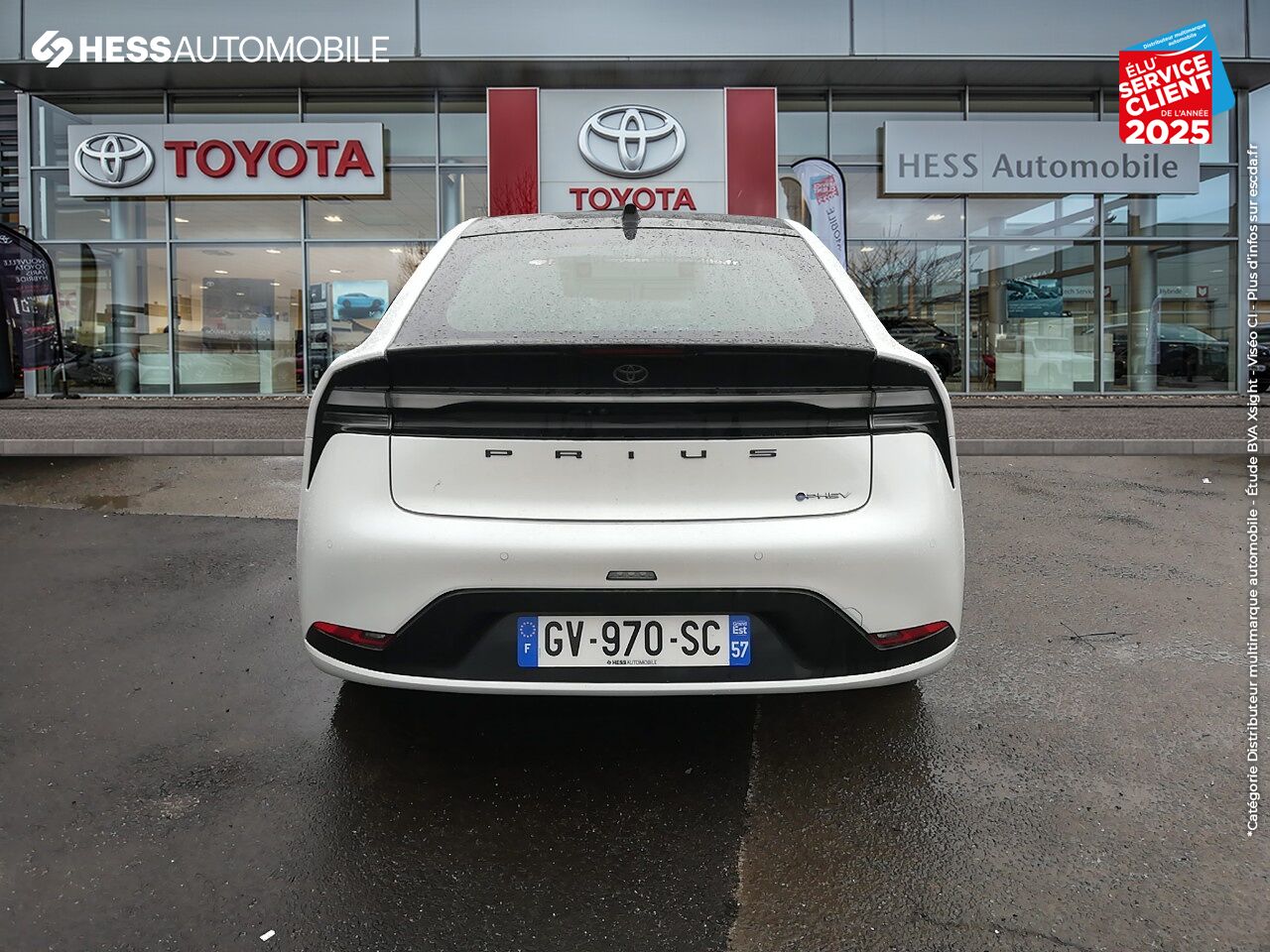 Véhicule d'occasion TOYOTA PRIUS RECHARGEABLE 2.0 HYBRIDE RECHARGEABLE 223CH DESIGN chez Toyota Thionville