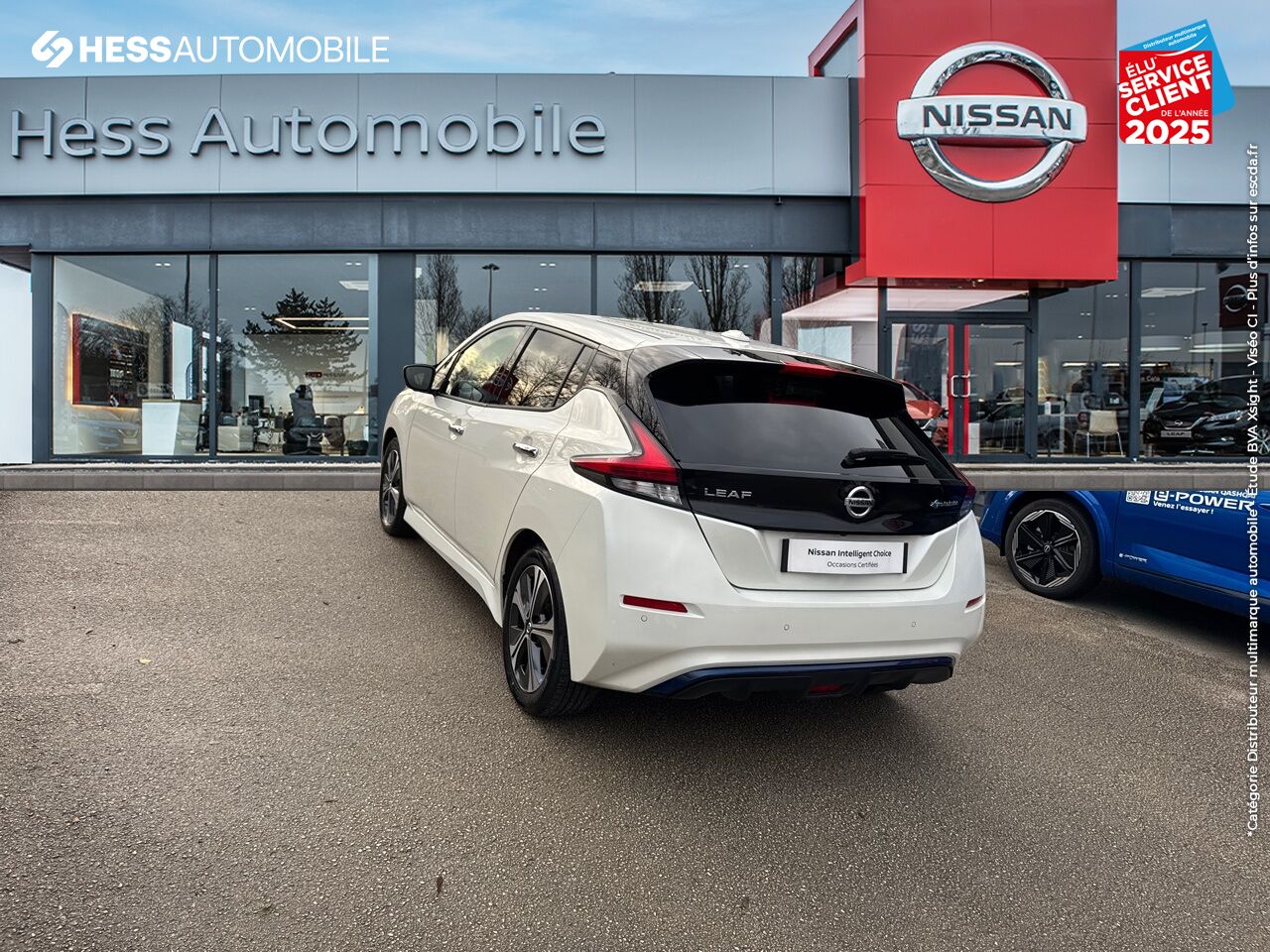 Véhicule d'occasion NISSAN LEAF 150CH 40KWH N-CONNECTA 21.5 SIEGES CHAUF GPS CAMERA chez Nissan Beaune
