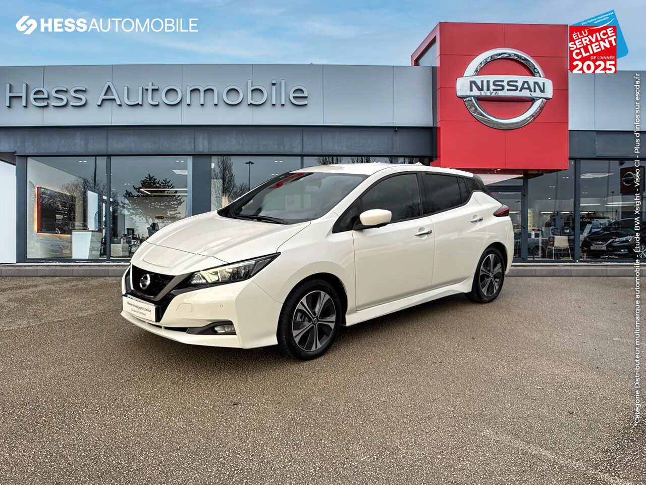Véhicule d'occasion NISSAN LEAF 150CH 40KWH N-CONNECTA 21.5 SIEGES CHAUF GPS CAMERA chez Nissan Beaune