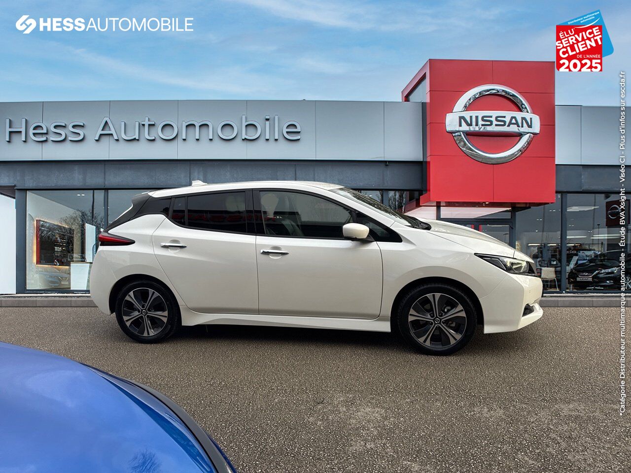 Véhicule d'occasion NISSAN LEAF 150CH 40KWH N-CONNECTA 21.5 SIEGES CHAUF GPS CAMERA chez Nissan Beaune