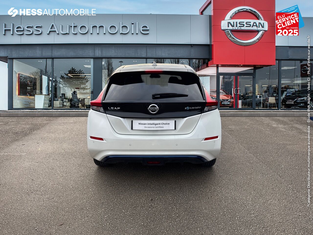Véhicule d'occasion NISSAN LEAF 150CH 40KWH N-CONNECTA 21.5 SIEGES CHAUF GPS CAMERA chez Nissan Beaune