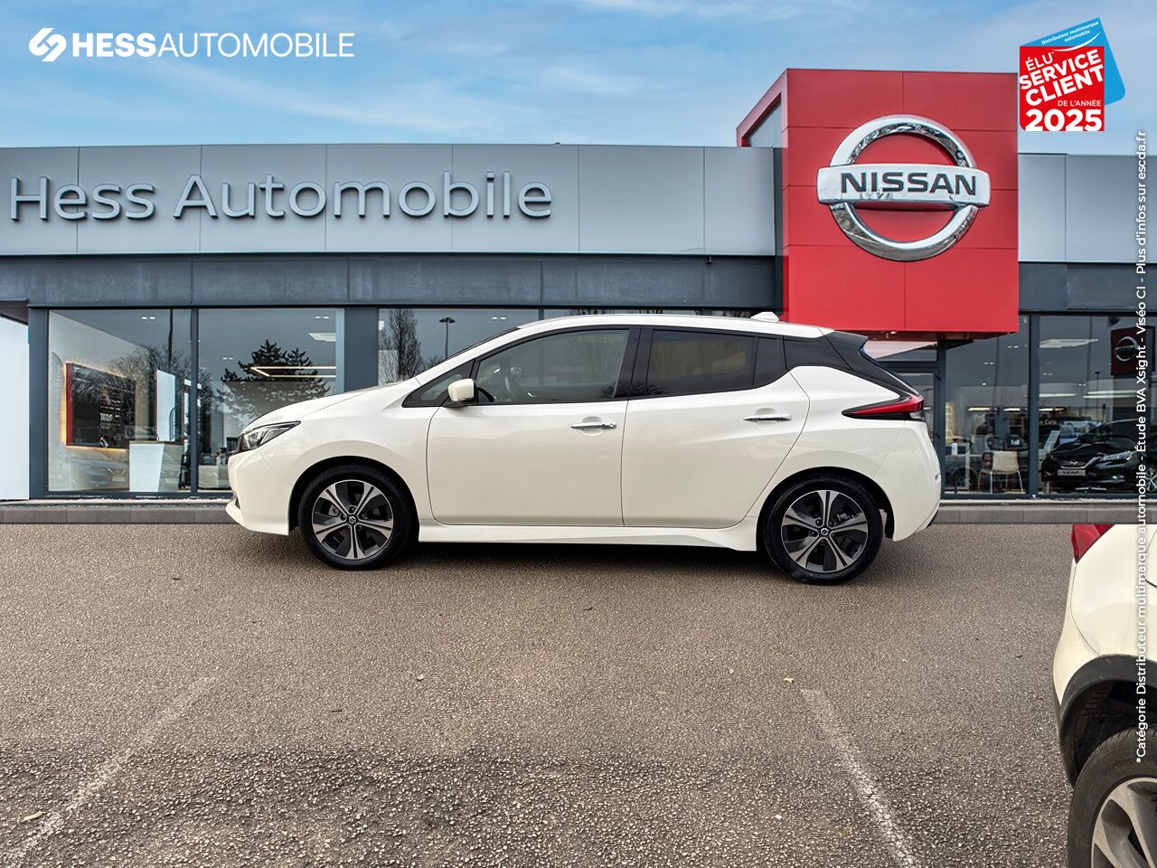 Véhicule d'occasion NISSAN LEAF 150CH 40KWH N-CONNECTA 21.5 SIEGES CHAUF GPS CAMERA chez Nissan Beaune