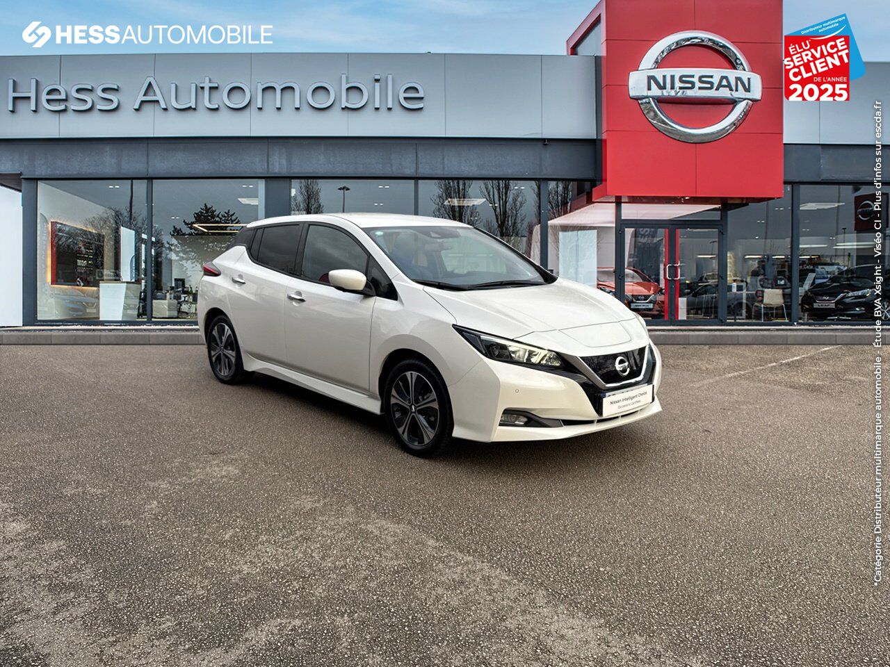 Véhicule d'occasion NISSAN LEAF 150CH 40KWH N-CONNECTA 21.5 SIEGES CHAUF GPS CAMERA chez Nissan Beaune