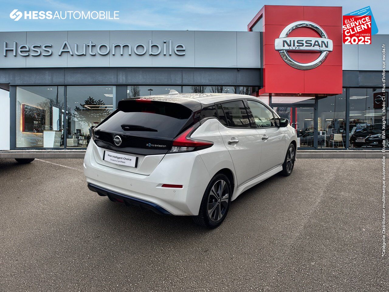Véhicule d'occasion NISSAN LEAF 150CH 40KWH N-CONNECTA 21.5 SIEGES CHAUF GPS CAMERA chez Nissan Beaune