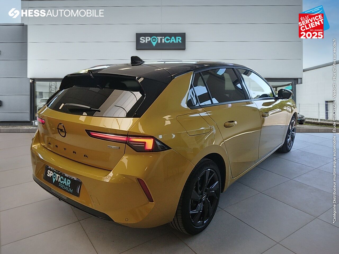 Véhicule d'occasion OPEL ASTRA 1.6 TURBO 180CH HYBRID GS BVA8 chez Opel Belfort