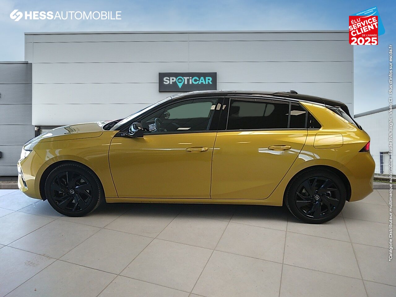 Véhicule d'occasion OPEL ASTRA 1.6 TURBO 180CH HYBRID GS BVA8 chez Opel Belfort