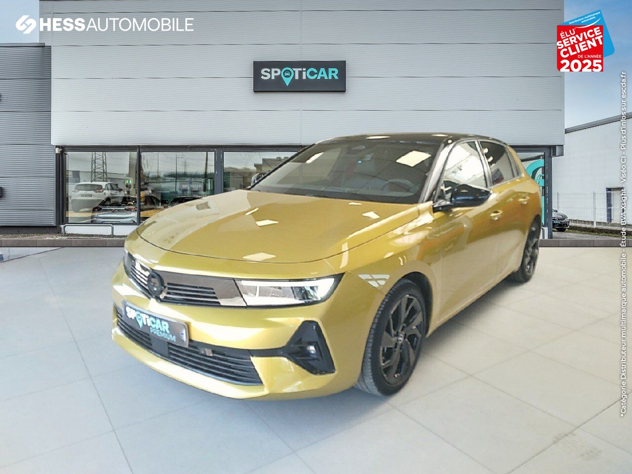 Véhicule d'occasion OPEL ASTRA 1.6 TURBO 180CH HYBRID GS BVA8 chez Opel Belfort