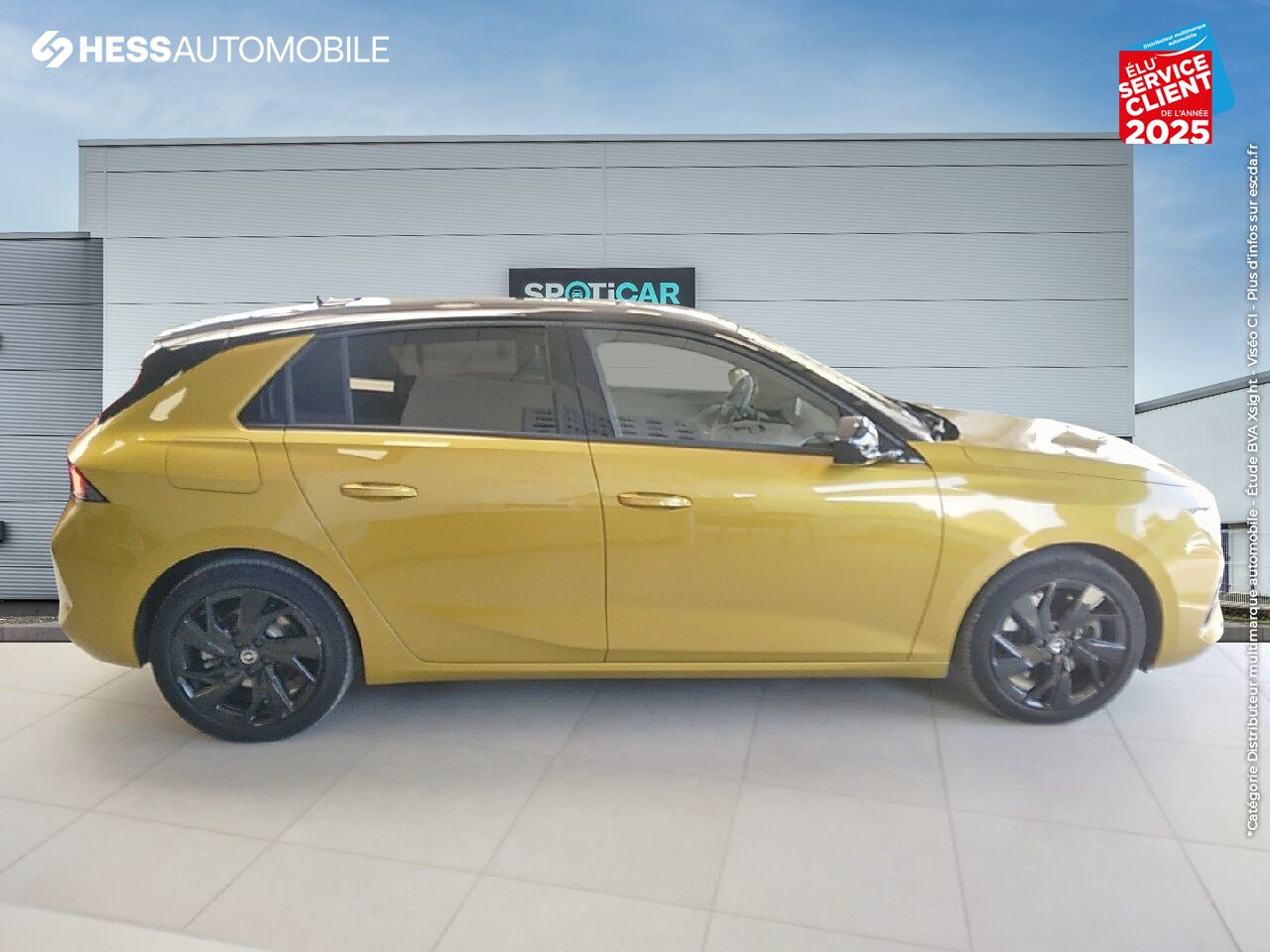 Véhicule d'occasion OPEL ASTRA 1.6 TURBO 180CH HYBRID GS BVA8 chez Opel Belfort