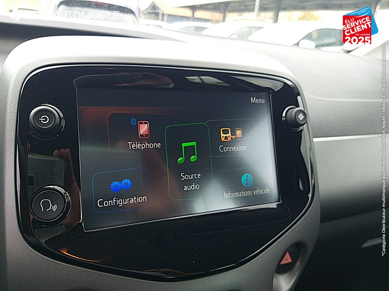Véhicule d'occasion TOYOTA AYGO 1.0 VVT-I 72CH X-PLAY 5P MY19 CAMERA KIT MAINS-LIBRES BLUETOOTH chez Toyota Metz