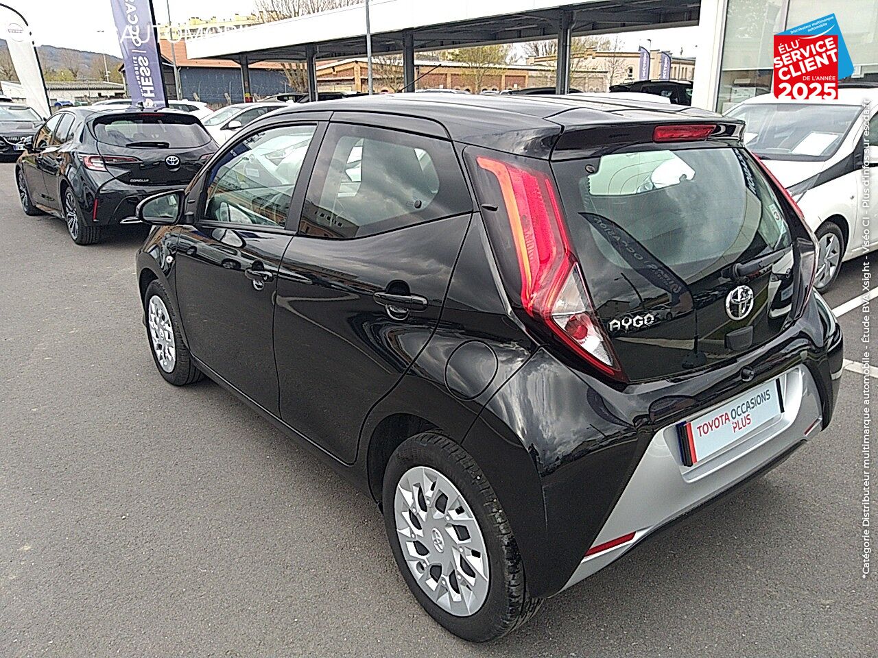 Véhicule d'occasion TOYOTA AYGO 1.0 VVT-I 72CH X-PLAY 5P MY19 CAMERA KIT MAINS-LIBRES BLUETOOTH chez Toyota Metz