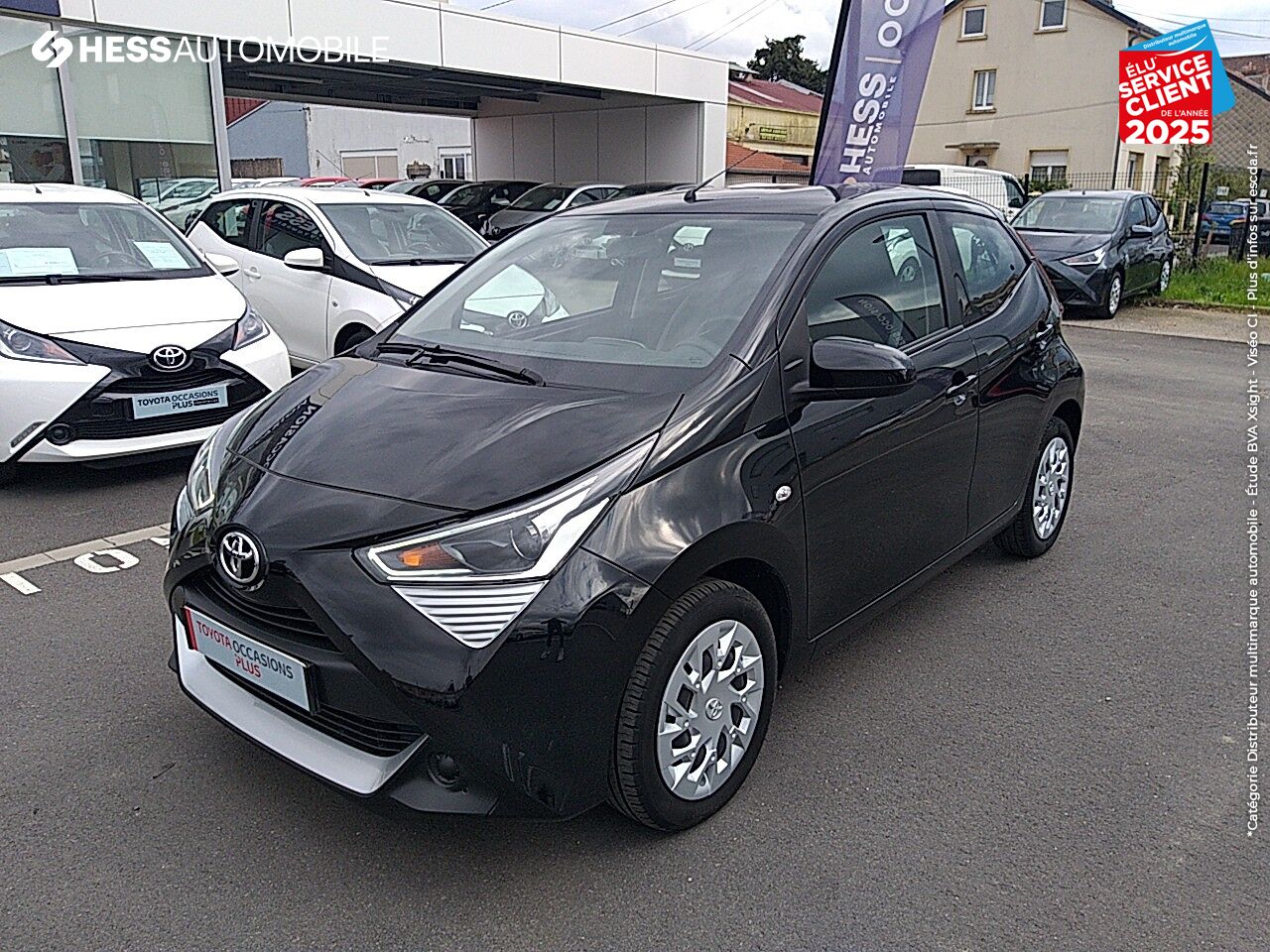 Véhicule d'occasion TOYOTA AYGO 1.0 VVT-I 72CH X-PLAY 5P MY19 CAMERA KIT MAINS-LIBRES BLUETOOTH chez Toyota Metz