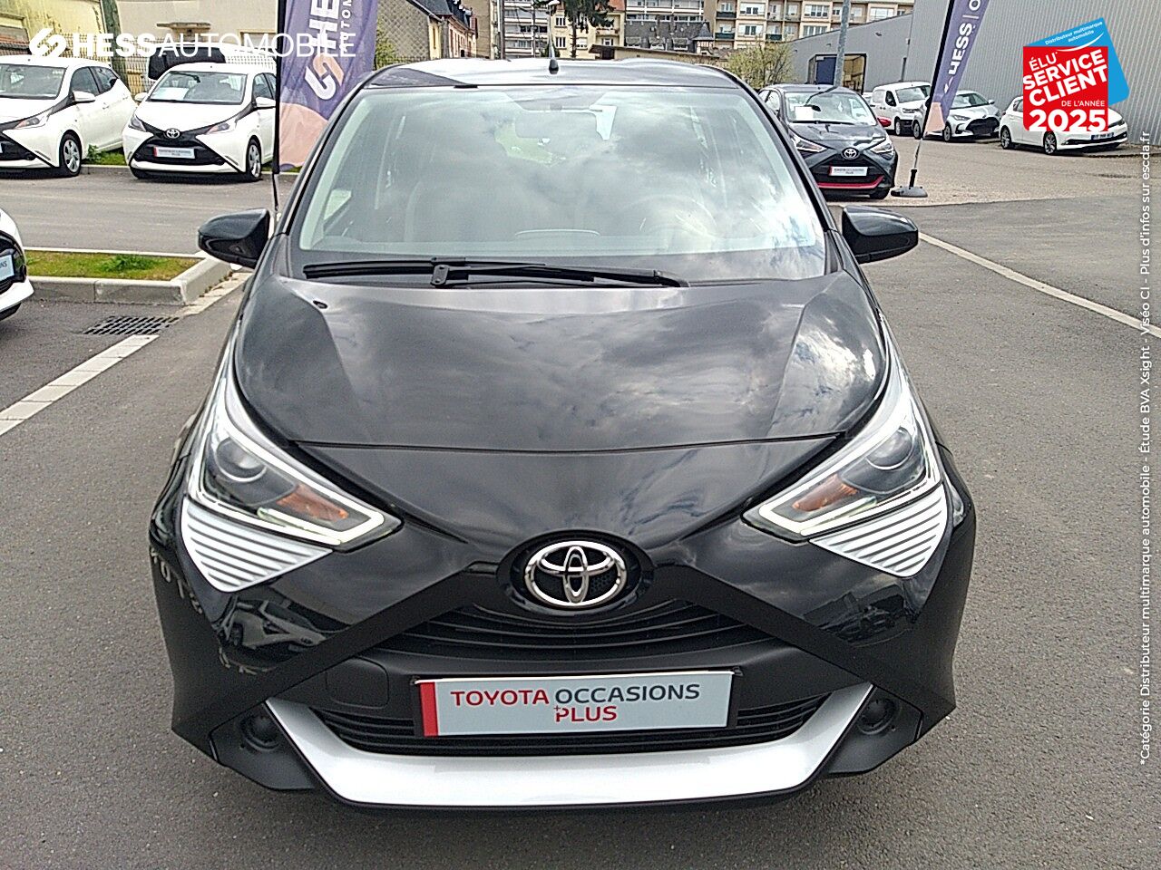 Véhicule d'occasion TOYOTA AYGO 1.0 VVT-I 72CH X-PLAY 5P MY19 CAMERA KIT MAINS-LIBRES BLUETOOTH chez Toyota Metz