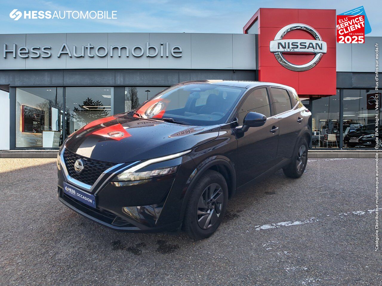 Véhicule d'occasion NISSAN QASHQAI 1.3 MILD HYBRID 140CH BUSINESS EDITION 2022 CAMERA chez Nissan Qashqai occasion